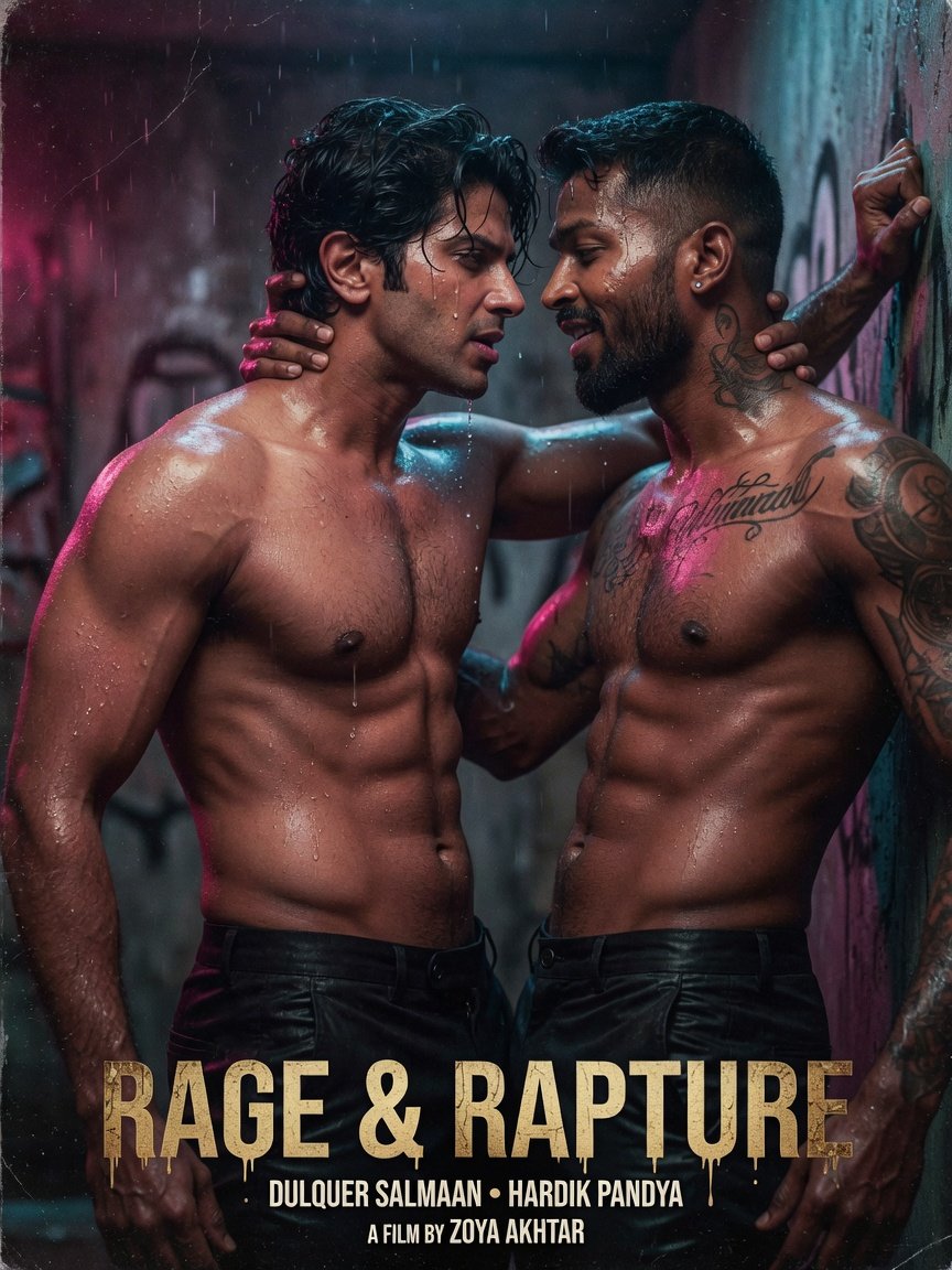 Dulquer Salmaan & Hardik Pandya - Passionate Night